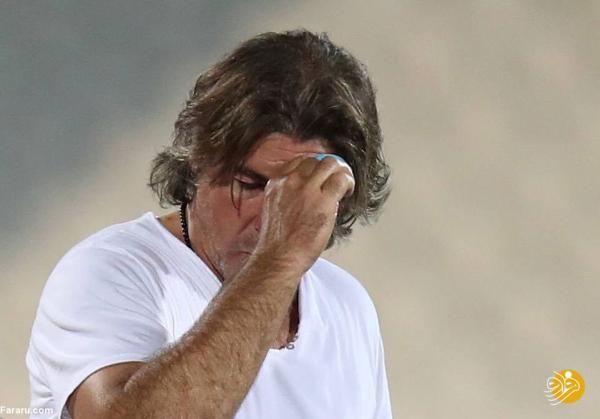 عصبانیت ساپینتو از شرایط استادیوم پیش از آغاز بازی
